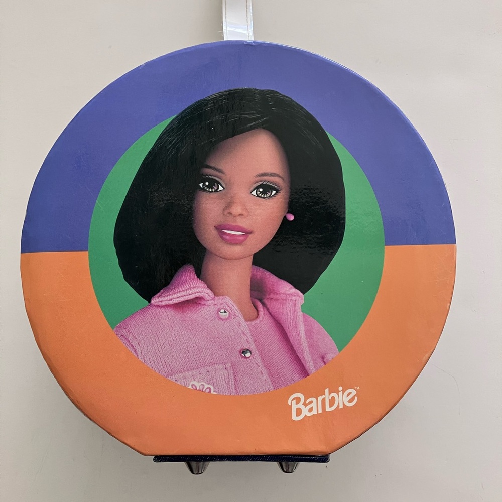 Mattel Barbie Doll with Pink Outfit Carry Case
